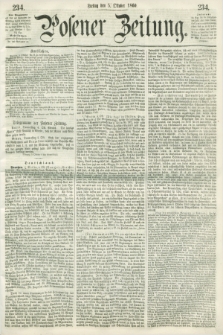 Posener Zeitung. 1860, [№] 234 (5 Oktober) + dod.