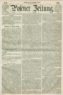 Posener Zeitung. 1860, [№] 282 (30 November) + dod.