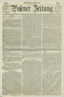 Posener Zeitung. 1860, [№] 292 (12 Dezember) + dod.