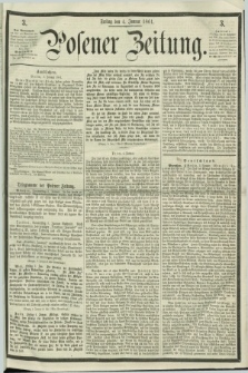 Posener Zeitung. 1861, [№] 3 (4 Januar) + dod.