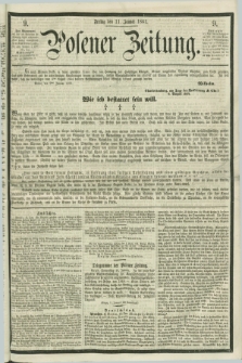 Posener Zeitung. 1861, [№] 9 (11 Januar) + dod.
