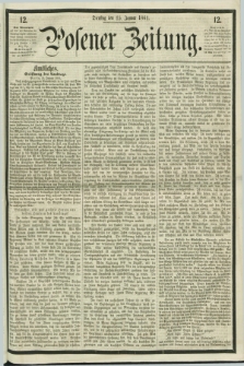 Posener Zeitung. 1861, [№] 12 (15 Januar)