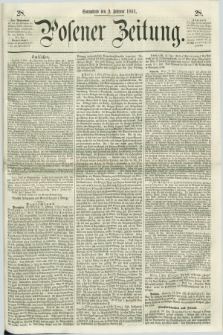 Posener Zeitung. 1861, [№] 28 (2 Februar) + dod.