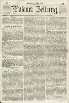 Posener Zeitung. 1861, [№] 52 (2 März) + dod.