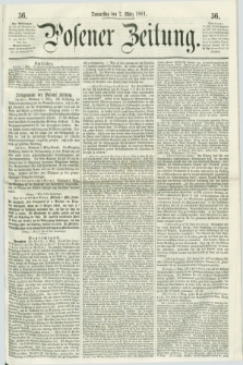 Posener Zeitung. 1861, [№] 56 (7 März) + dod.