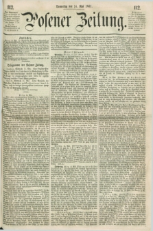 Posener Zeitung. 1861, [№] 112 (16 Mai) + dod.