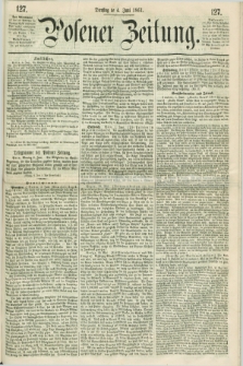 Posener Zeitung. 1861, [№] 127 (4 Juni) + dod.