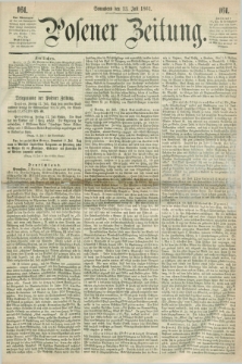Posener Zeitung. 1861, [№] 161 (13 Juli) + dod.