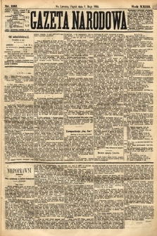 Gazeta Narodowa. 1884, nr 102