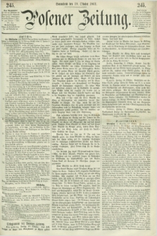 Posener Zeitung. 1861, [№] 245 (19 Oktober)