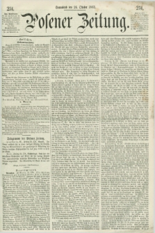 Posener Zeitung. 1861, [№] 251 (26 Oktober)
