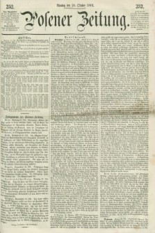 Posener Zeitung. 1861, [№] 252 (28 Oktober)