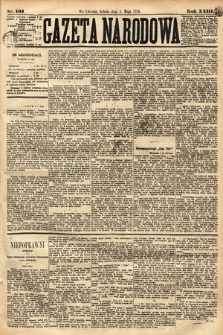 Gazeta Narodowa. 1884, nr 103