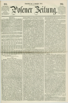 Posener Zeitung. 1861, [№] 263 (9 November)