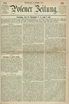 Posener Zeitung. 1861, [№] 269 (16 November)