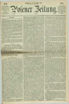 Posener Zeitung. 1861, [№] 289 (10 Dezember)