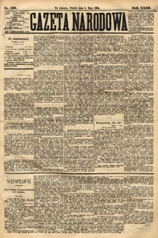 Gazeta Narodowa. 1884, nr 105