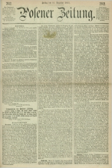 Posener Zeitung. 1861, [№] 292 (13 Dezember) + dod.