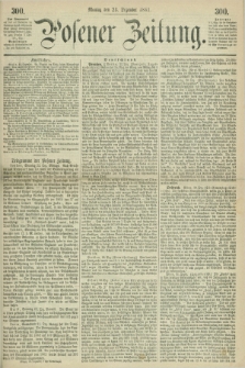 Posener Zeitung. 1861, [№] 300 (23 Dezember)