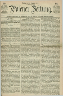 Posener Zeitung. 1861, [№] 301 (24 Dezember)
