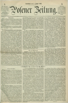 Posener Zeitung. 1862, [№] 3 (4 Januar)