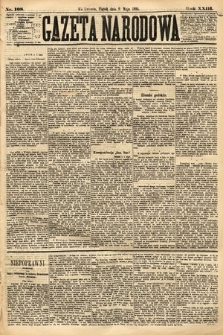 Gazeta Narodowa. 1884, nr 108