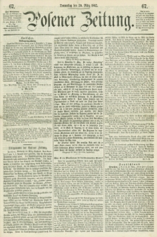 Posener Zeitung. 1862, [№] 67 (20 März)