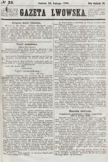 Gazeta Lwowska. 1866, nr 33