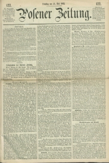 Posener Zeitung. 1862, [№] 122 (27 Mai) + dod.