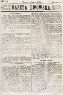 Gazeta Lwowska. 1866, nr 35