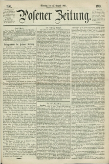 Posener Zeitung. 1863, [№] 190 (17 August) + dod.