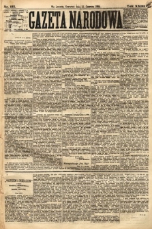 Gazeta Narodowa. 1884, nr 135