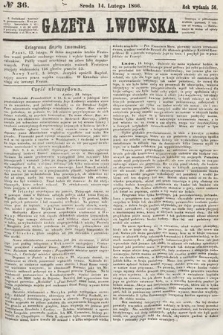 Gazeta Lwowska. 1866, nr 36