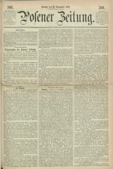 Posener Zeitung. 1863, [№] 266 (13 November) + dod.