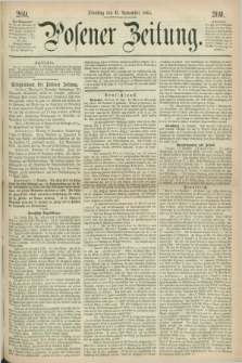 Posener Zeitung. 1863, [№] 269 (17 November) + dod.