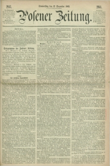 Posener Zeitung. 1863, [№] 295 (17 Dezember) + dod.