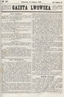 Gazeta Lwowska. 1866, nr 37
