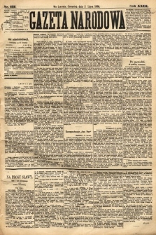Gazeta Narodowa. 1884, nr 152