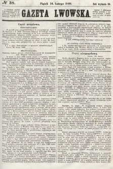 Gazeta Lwowska. 1866, nr 38
