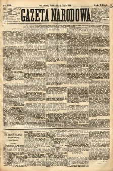Gazeta Narodowa. 1884, nr 159