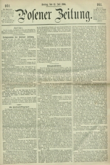 Posener Zeitung. 1866, [№] 161 (13 Juli) + dod.
