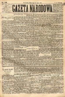Gazeta Narodowa. 1884, nr 169