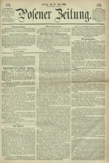 Posener Zeitung. 1866, [№] 173 (27 Juli) + dod.