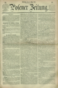 Posener Zeitung. 1867, [№] 55 (6 März) + dod.