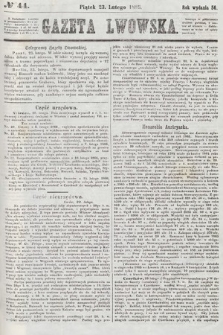 Gazeta Lwowska. 1866, nr 44