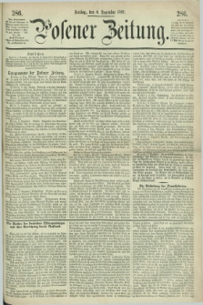 Posener Zeitung. 1867, [№] 286 (6 Dezember) + dod.