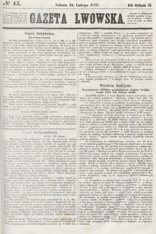 Gazeta Lwowska. 1866, nr 45
