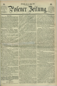 Posener Zeitung. 1868, [№] 65 (18 März) + dod.