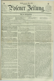 Posener Zeitung. 1868, [№] 76 (31 März) + dod.
