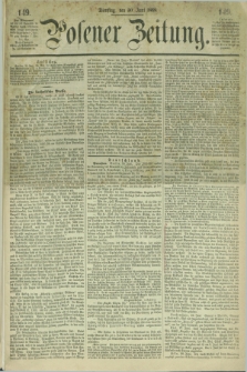 Posener Zeitung. 1868, [№] 149 (30 Juni) + dod.